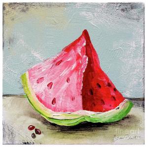 Artist Jean Plout Debuts New Abstract Kitchen Fruit Series